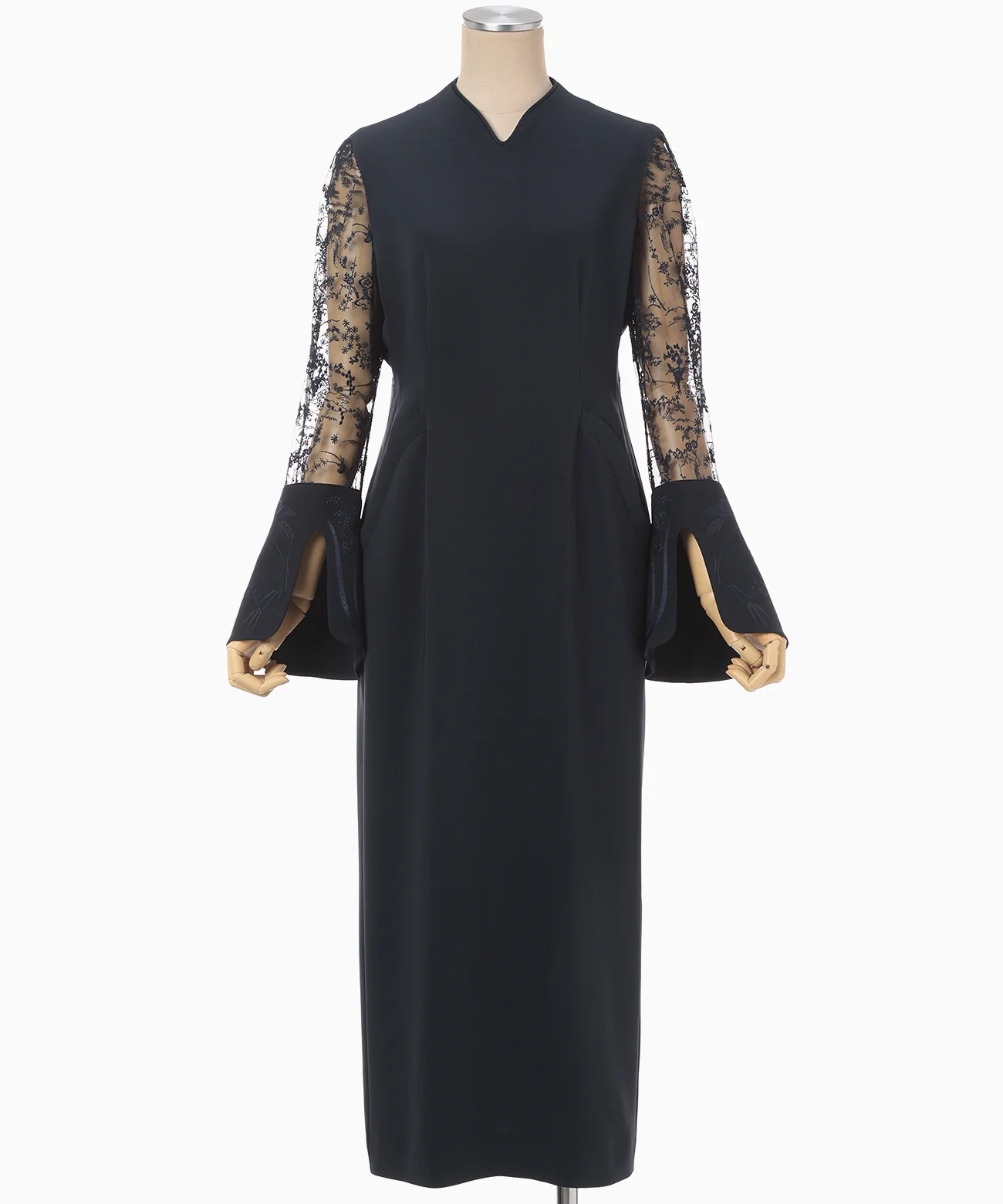 mame kurogouchi ドレス Mame Kurogouchi】 Floral Jacquard Flare Dress – ONENESS