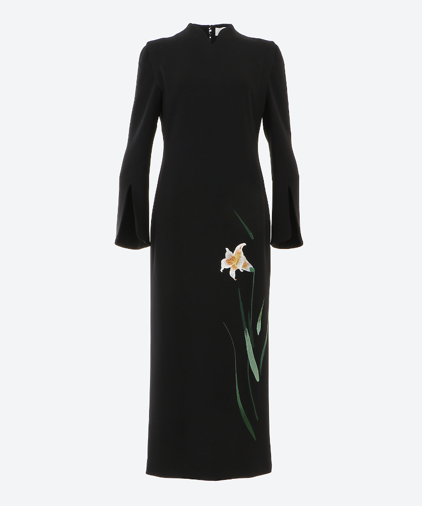 mame kurogouchi マメクロゴウチ 2019AW ドレス 美品/ Mame Kurogouchi マメクロゴウチ MM19SS-DR019 シルク