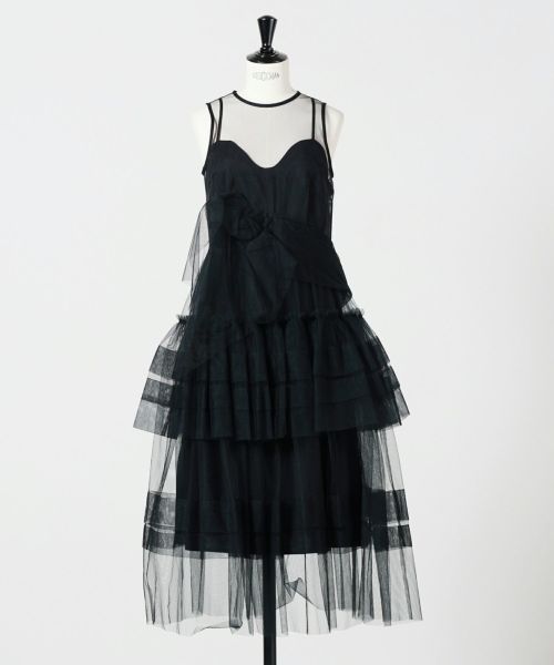 ChikaKisada_チュールドレス