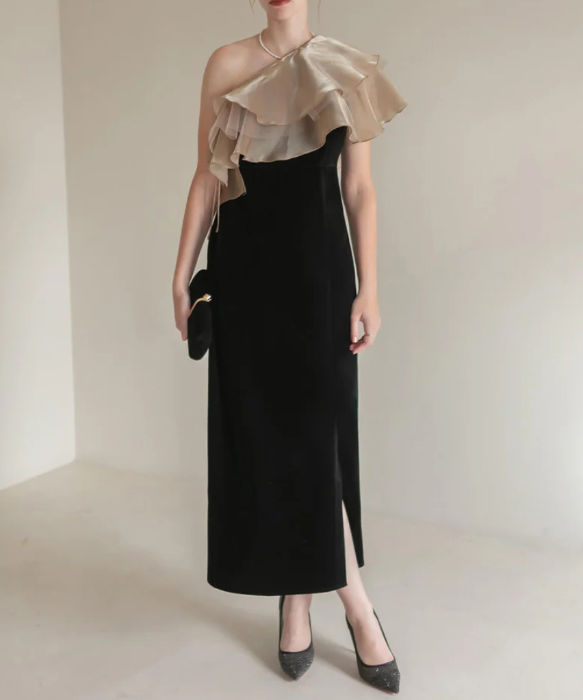 お呼ばれ ドレス 20代 leja_ドレス