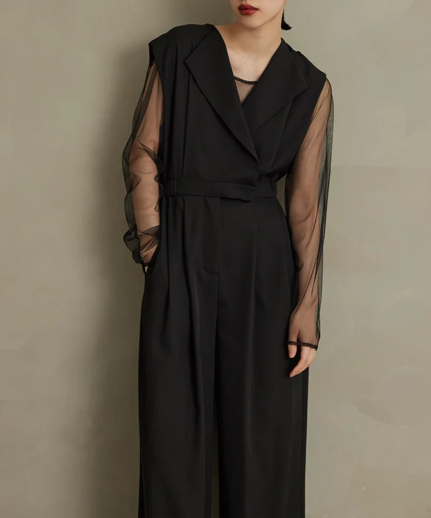 お呼ばれ ドレス 20代 ニアナ_パンツドレス